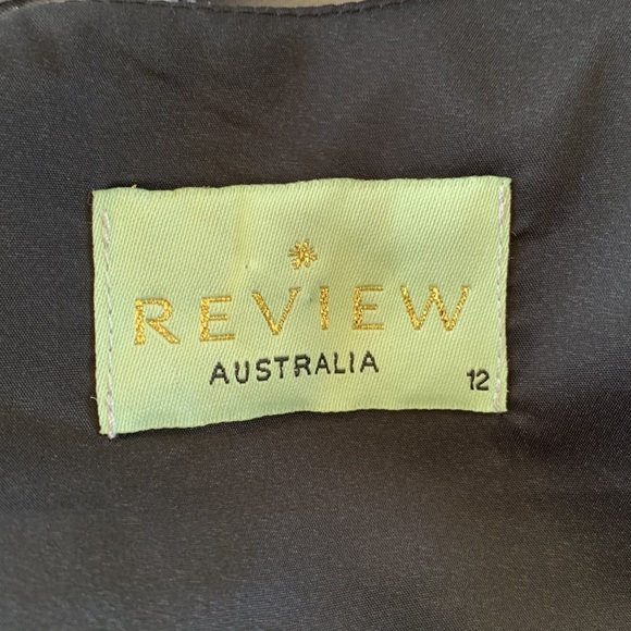 REVIEW dove grey bow cocktail dress - Picture 13 of 14